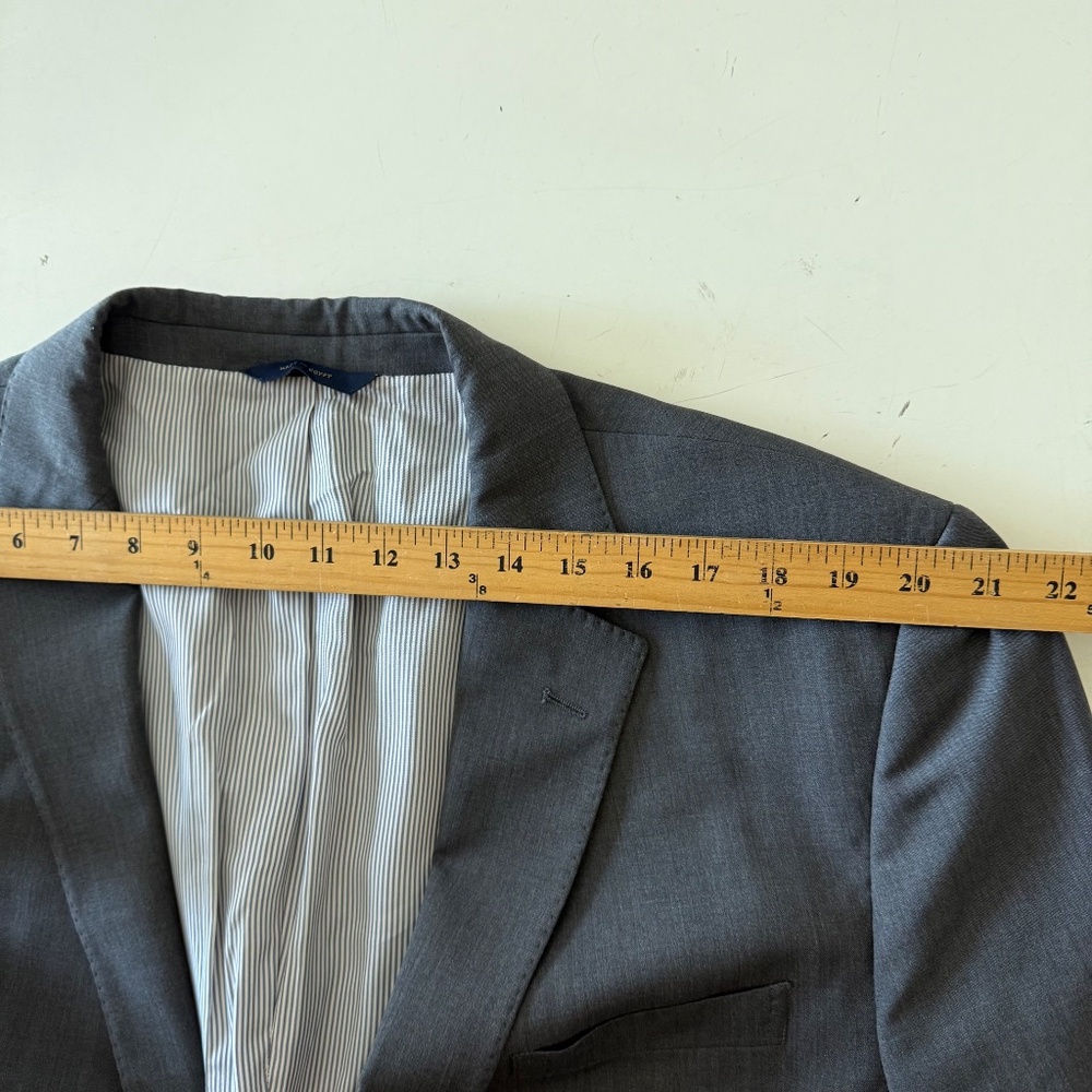 Brooks Brothers Explorer Solid Dark Gray Blazer S… - image 6